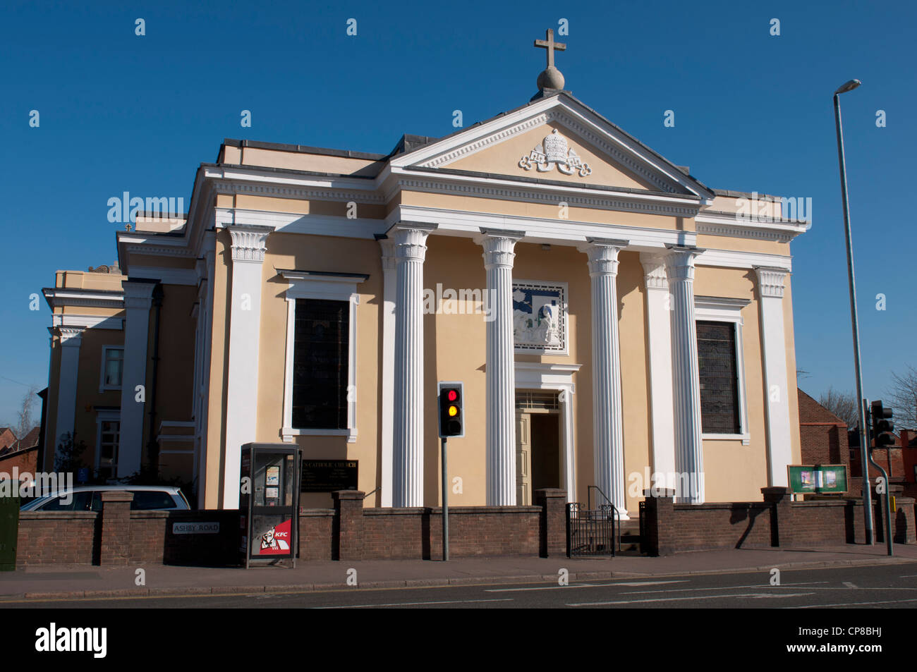 St. Mary`s Catholic Church, Loughborough, Leicestershire, England, UK
